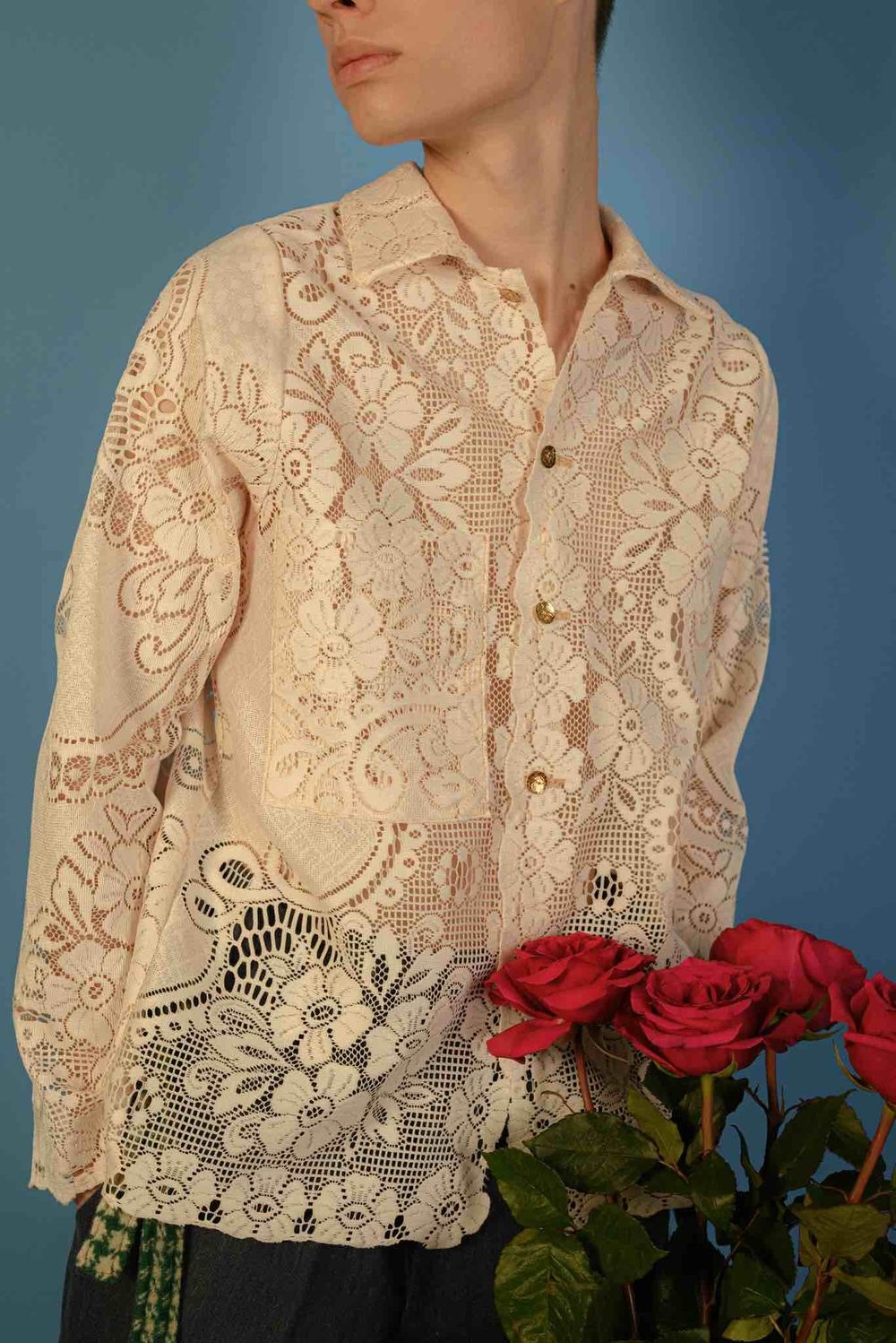 Рубашка Soeurs Baked Milk Shirt