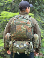 Рюкзак тактический Legioner 55 л с подсумками Cordura 600D Флектарн