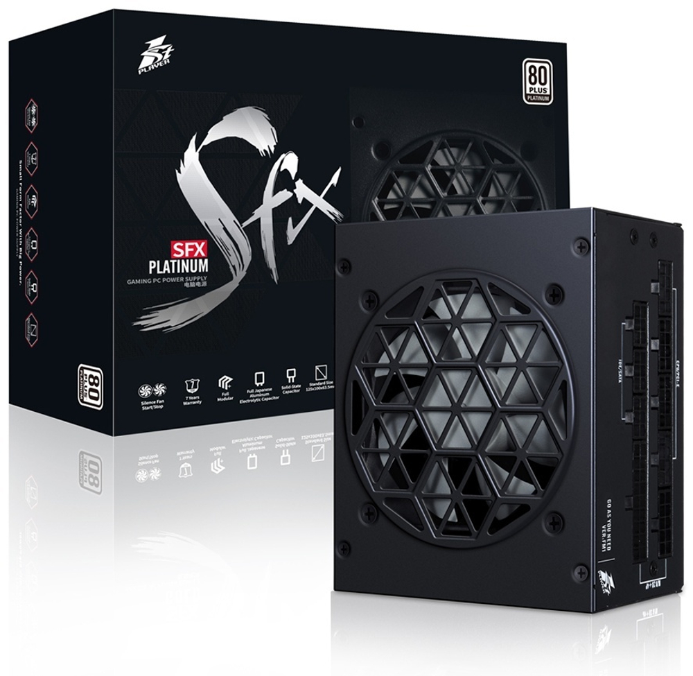 Блок питания 1STPLAYER PS-850SFX-BK 850 Вт