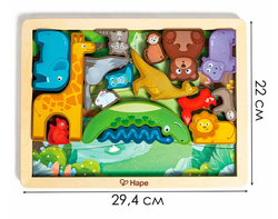 Детский пазл "Умняша" Королевство животных