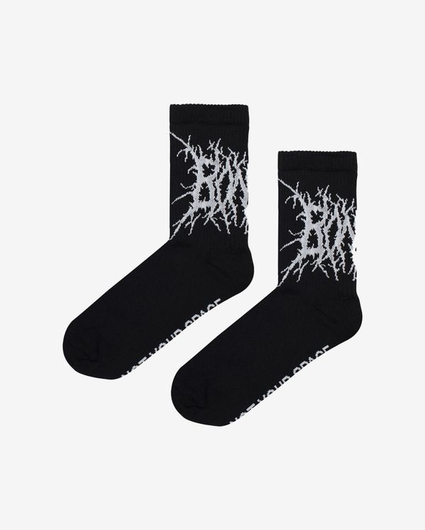 Носки Death Metal черные - фото 1