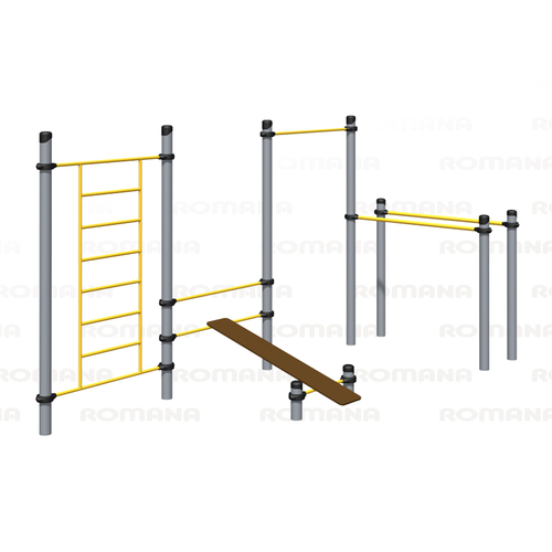Спортивное оборудование с турником Romana 501.24.01