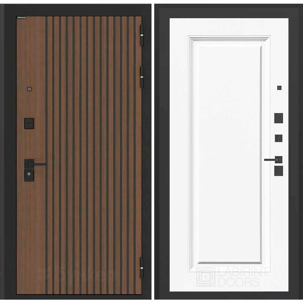 Дверь Входная Бункер BN-02 27 RAL 9003 Эмаль 16мм