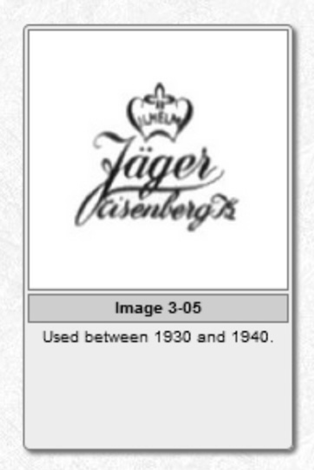 Чайное трио с синей каймой Jäger Eisenberg