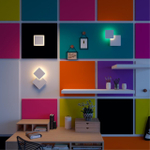 357858 OVER NT18 400 белый Накладной светильник IP20 LED 3000К 6W 110-240V SMENA