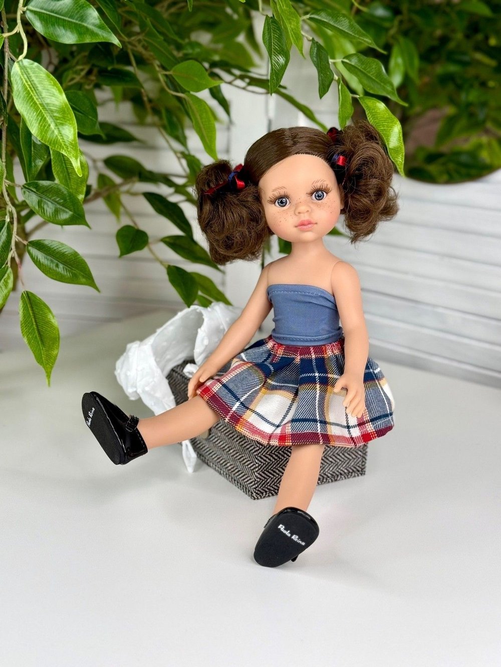 Кукла для девочки 32см Пепи виниловая (04672)