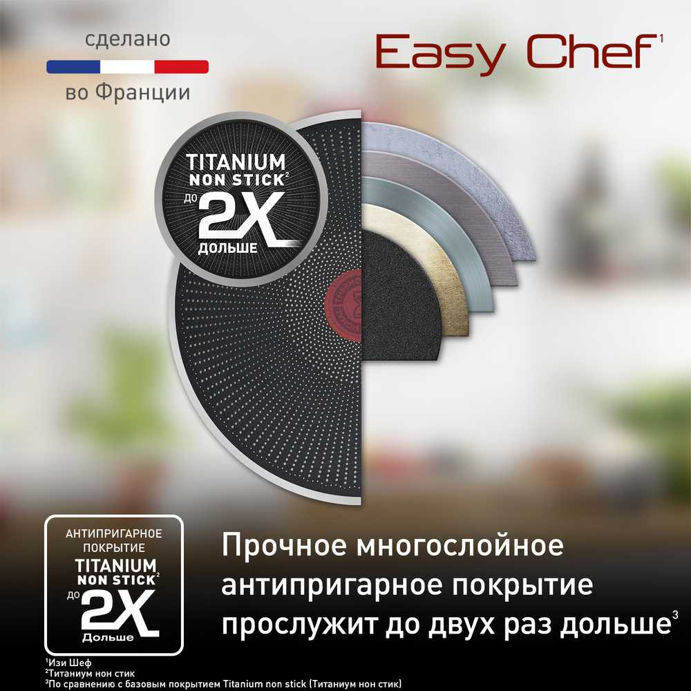 Сковорода Tefal Easy Chef 30 см G2700723
