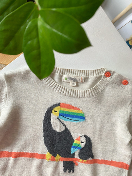 Хлопковый свитер The Bonnie Mob, 92