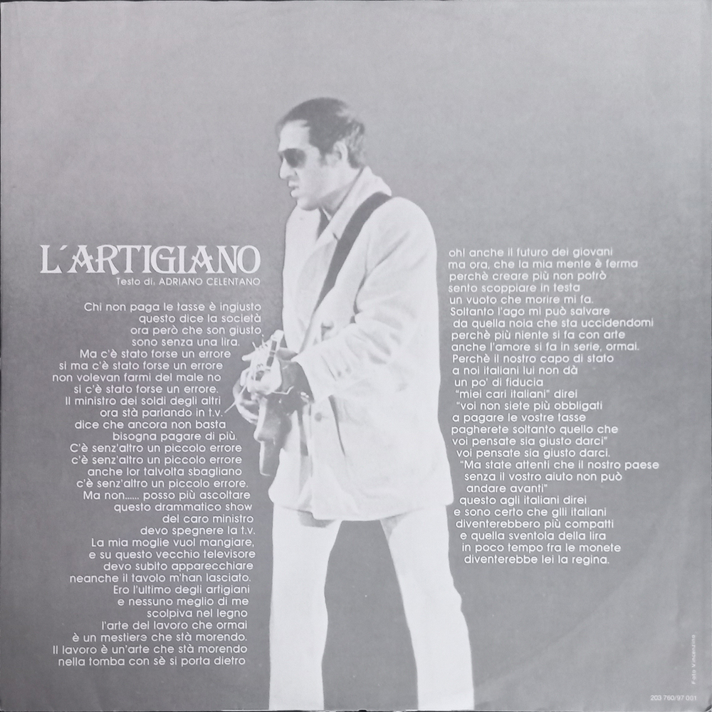 Adriano Celentano / Deus (LP)