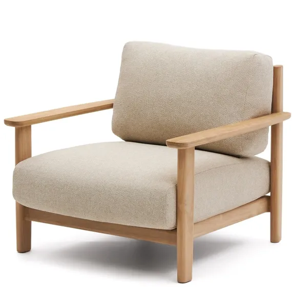 Кресло Tirant из массива тика