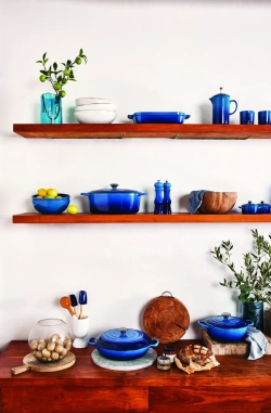Le Creuset Мельница для соли 21 см лазурного цвета