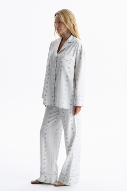 Стрит-пижама Kits с вышивкой