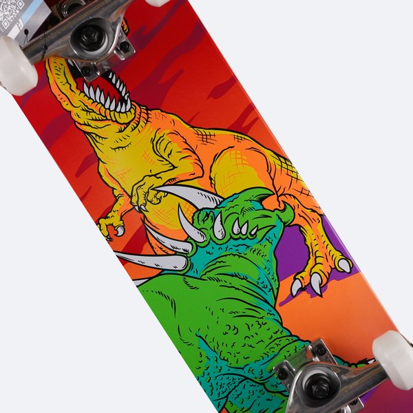 Скейтборд в сборе детский Footwork MID T-REX артикул: - купить в магазине Дайс