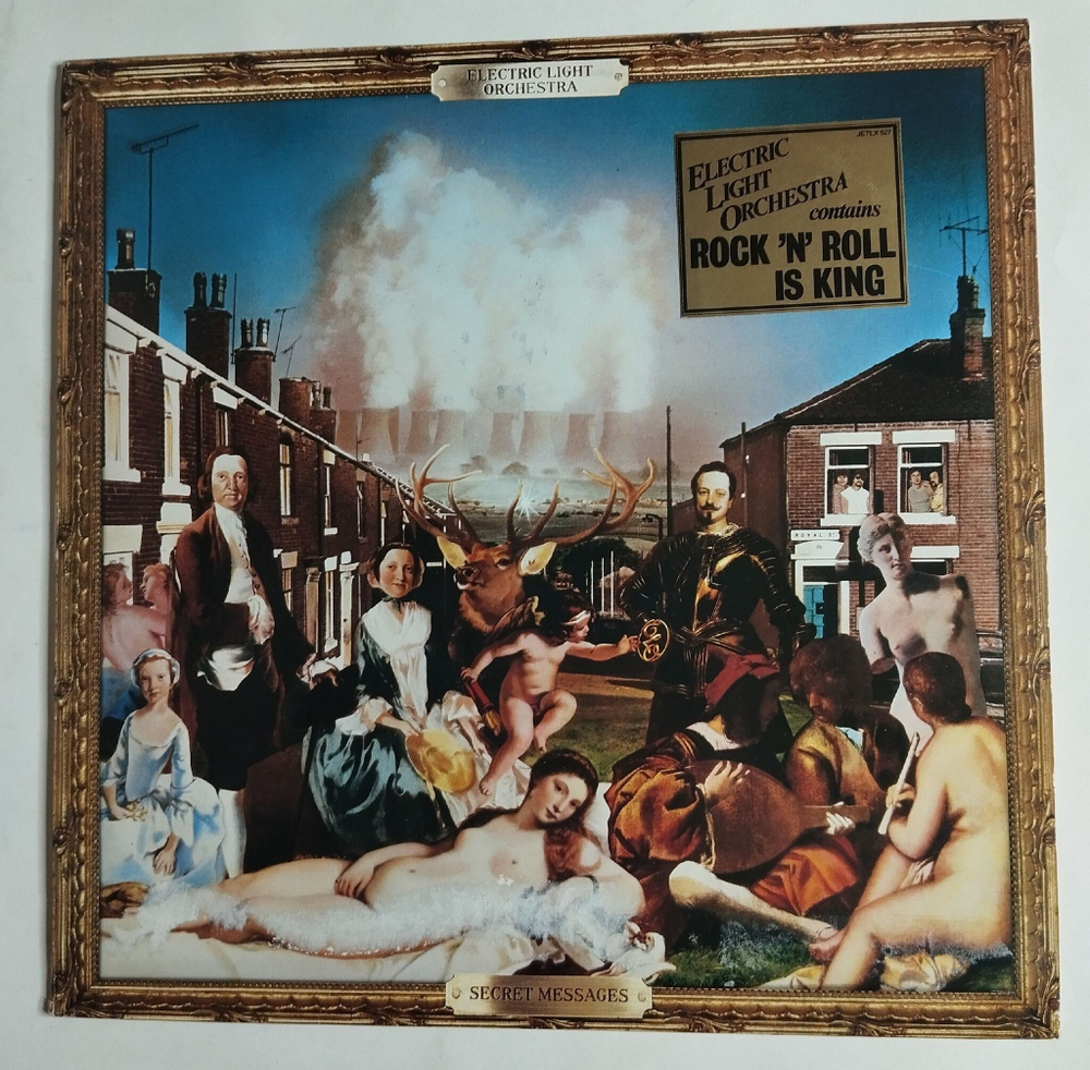 Винтажная виниловая пластинка LP Electric Light Orchestra Secret Messages (Holland 1983)