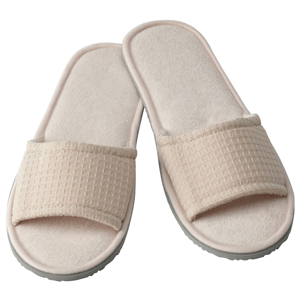 IKEA SKOVELSJÖN  (ИКЕА СКОВЕЛСЙÖН)  -  Тапочки, бежевый, L/XL
