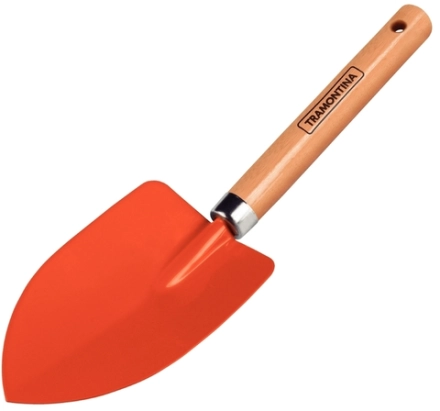 Совок для прополки широкий Tramontina с деревянной ручкой