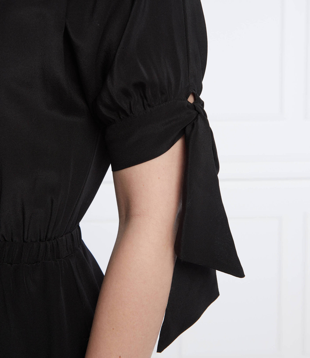 шелковое платье The Kooples - черный(FROB24132K)