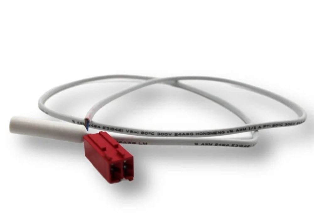 Датчик температуры холодильника Bosch 00619691 белый длинный с красным носиком