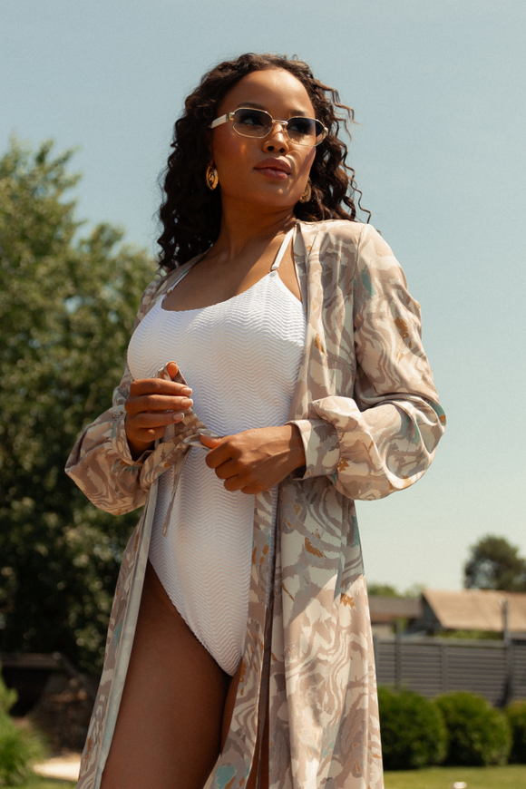 ХАЛАТ МАКСИ "СОЛНЕЧНЫЙ ШЕЛК"