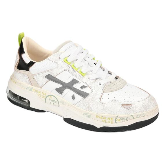 Premiata Suede Low-Top 'White Grey'