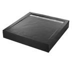 Душевой поддон Weltwasser WW TRS STONE BL 90x90 10000004412 черный