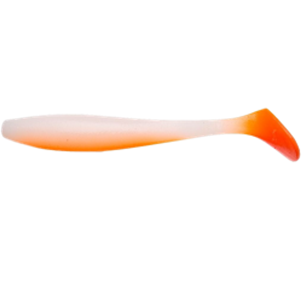 Мягкая приманка Narval Choppy Tail 120мм  #010 4шт White Rabbit