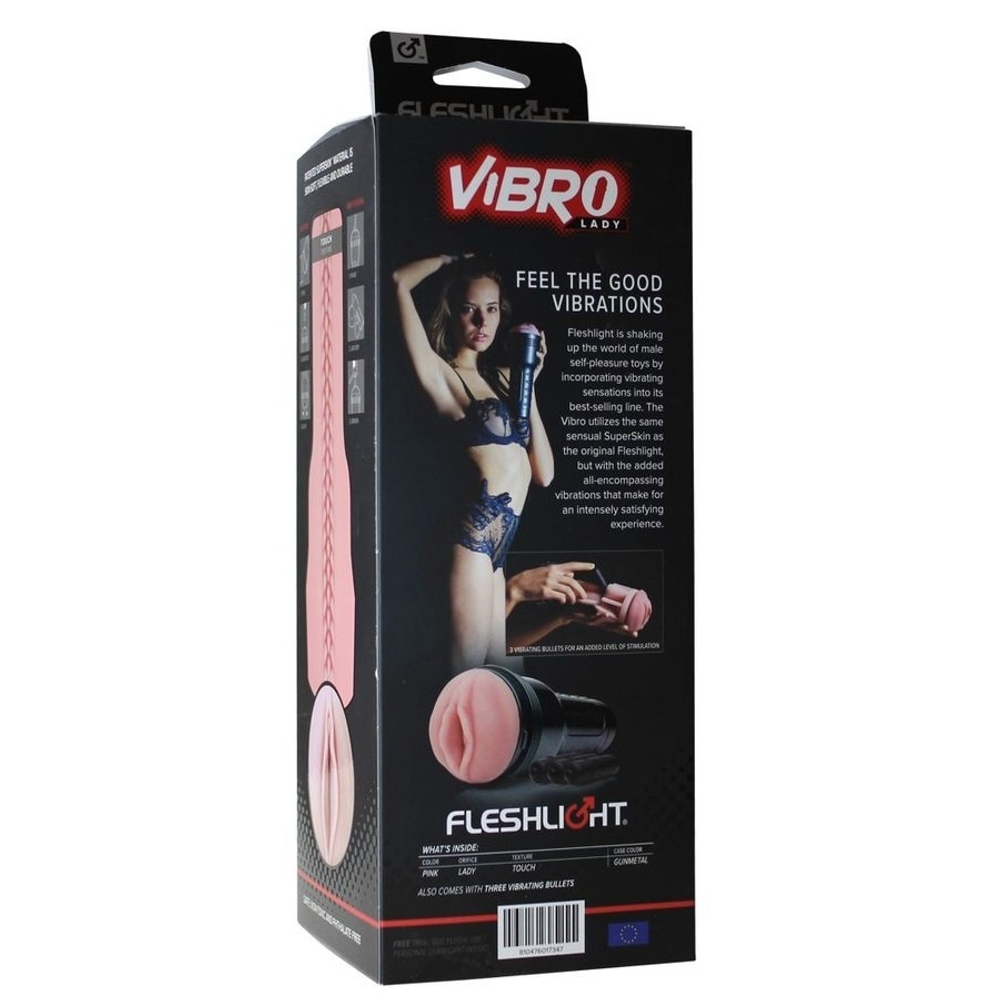 Мастурбатор Fleshlight Pink Touch вагина с вибрацией