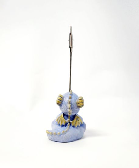 Держатель "Дракон с сердечком", сиреневый