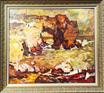 Картина Толочко В.И. "Тарханкут" холст/масло 120х135