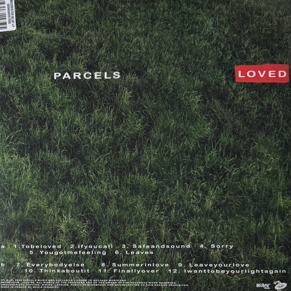 Parcels ‎– LOVED (Франция 2025г.) Blue