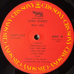 Виниловая пластинка Billy Joel ‎– 52nd Street LP