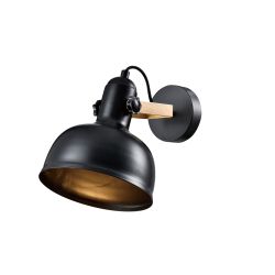 Бра светильник Rivoli Nathalie 4121-401 настенный 1 х Е27 40 Вт лофт - кантри