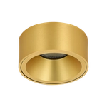 Светильник встраиваемый MUNICH под лампу GU10,  цвет шлифованная латунь,  D88xH57, 6мм,  IP20