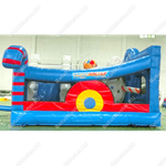 Коммерческий надувной батут "Мороженое" 6*6*3.5 м