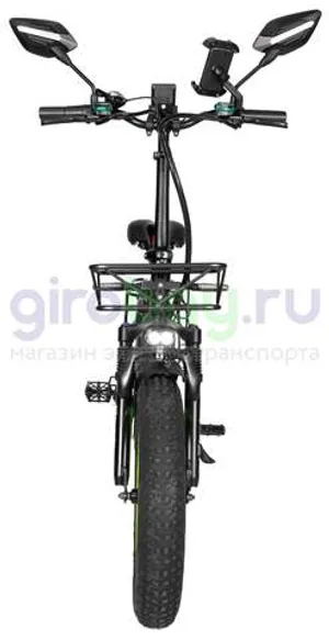 Электровелосипед Syccyba F10 Pro 2025 года (48V/15Ah) - Салатовый обод фото №13