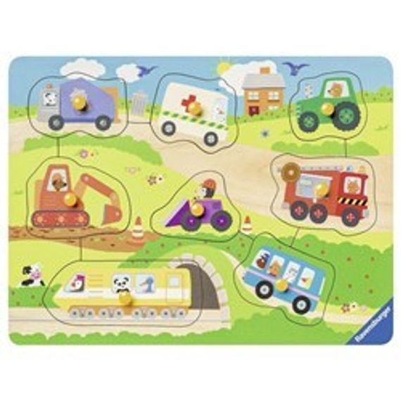Puzzle Favourite vehicles 9 pcs