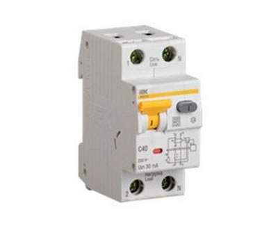 Выключатель автоматический дифференциального тока АВДТ-32 KARAT IEK, 2п (1P+N), C 16А, 30мА, тип A, 6кА, Артикул: MAD22-5-016-C-30.