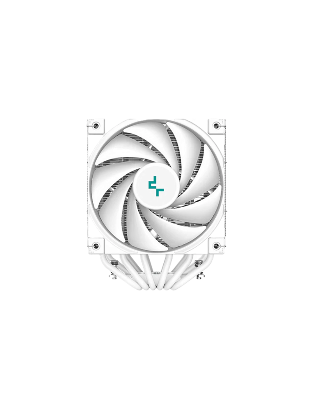 DEEPCOOL AK620 DIGITAL WH LGA20XX/1700/1200/115X/AM5/AM4 (8шт/кор, TDP 260W, PWM, DUAL Fan 120mm, 6 тепл. трубок, ARGB, белый) RET