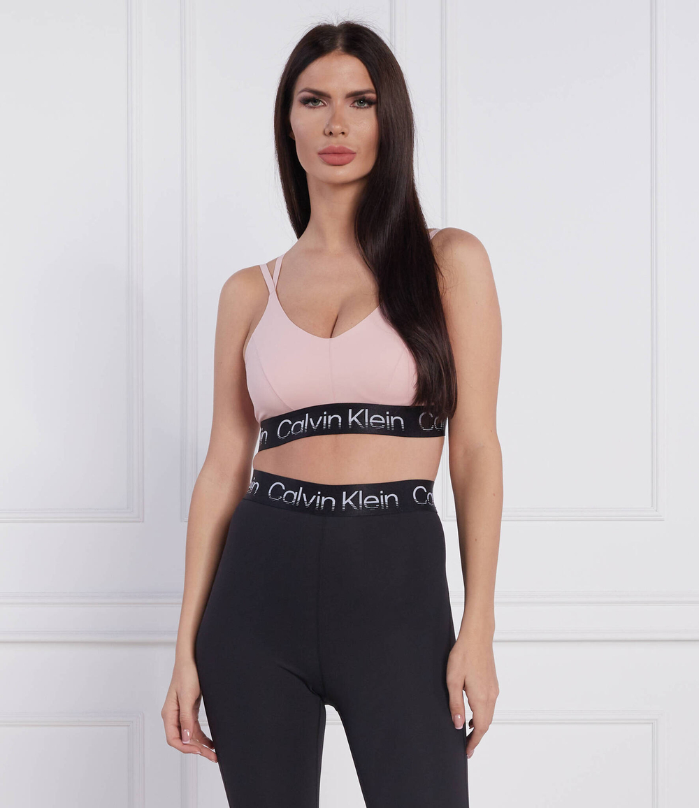 бюстгальтер Calvin Klein Performance - пудро-розовый(00GWF2K100)