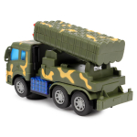 Машина Военная на бат. 24см, коробка 107-5