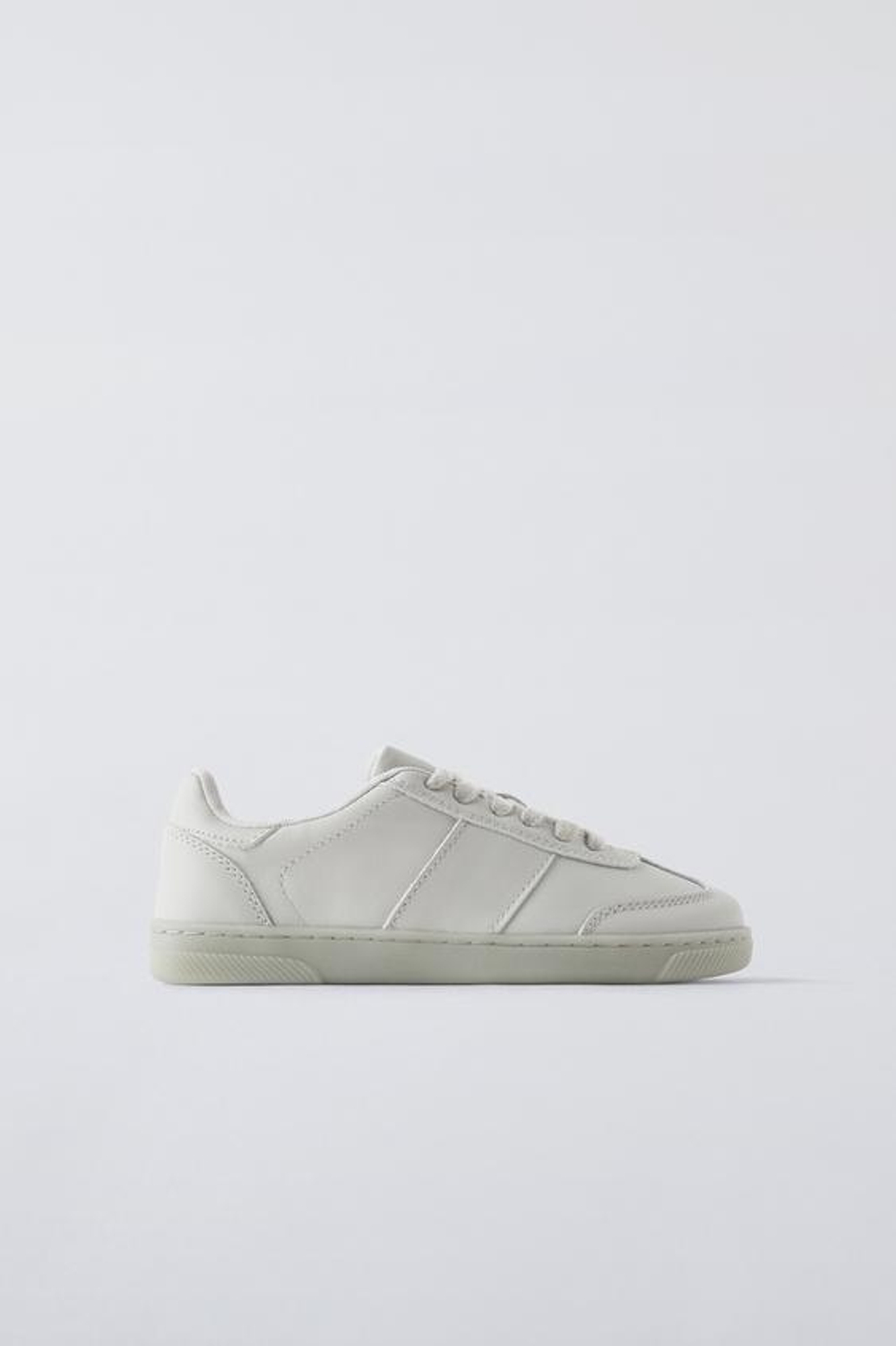 ZARA КОЖАНЫЕ КРОССОВКИ, СИНИЙ