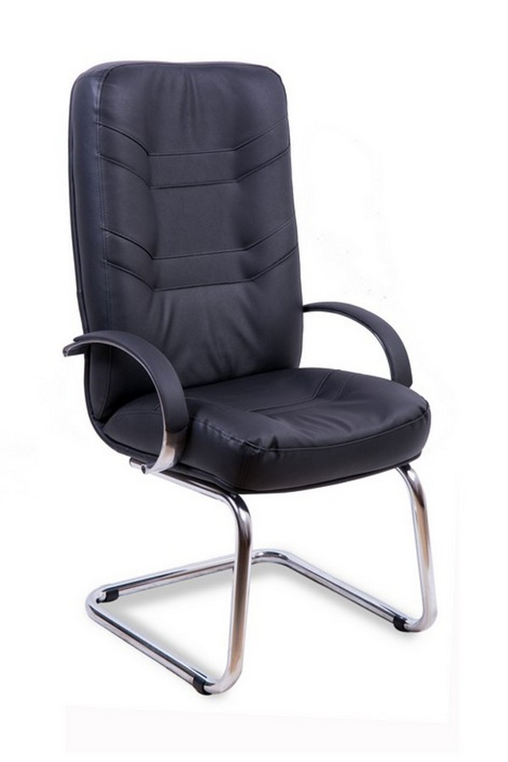 Кресло для руководителя МИНИСТР ХРОМ КОНФЕРЕНЦ