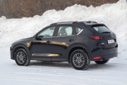 Рейлинги "Комфорт" МАЗДА CX-5 (2017-Н.В.) черный / PT-Group