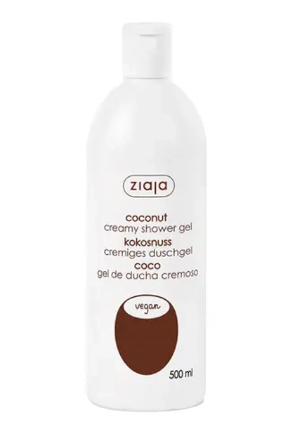 Крем-гель для душа Ziaja Creamy Shower Gel Coconut 500 мл