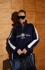 Костюм спортивный из трикотажа с принтом