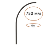 7006/100A HIGHTECH ODL25 262 Угловой элемент для инсталляции 1000мм IP20 LED 16W Лм 3000K CRI > 90 FINO