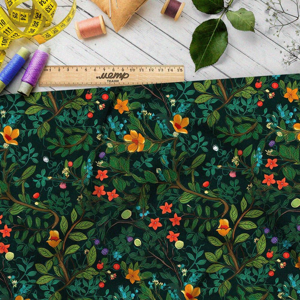 Ткань Барби ночная мелодия