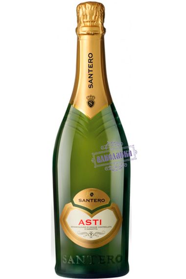 Santero Asti. Sparkling wine. 0,75 L