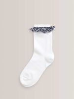Носки хлопковые школьные для девочки Next A72-390, 5 шт., Белый