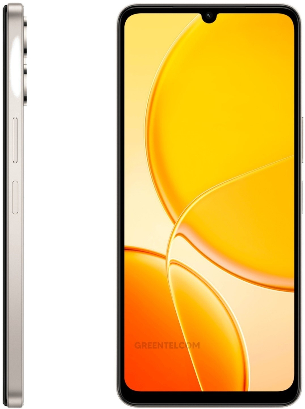 Смартфон Vivo Y04 4 ГБ/64 ГБ золотистый